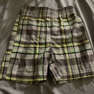 Plaid shorts